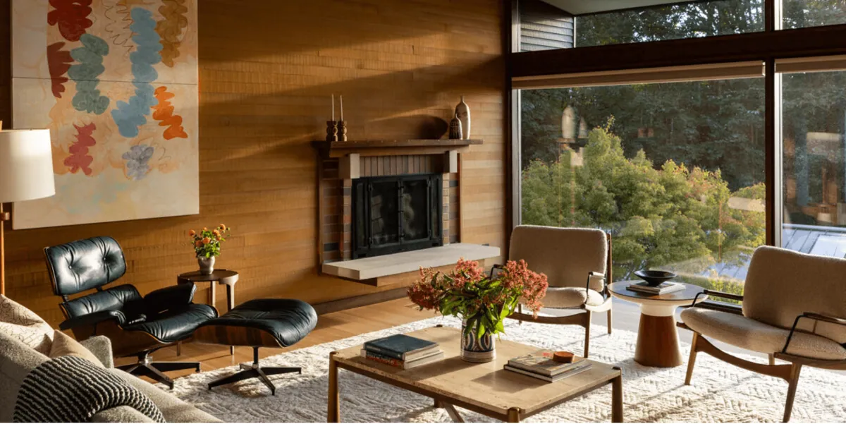 Erin King Interiors Mid-Century Modern Home