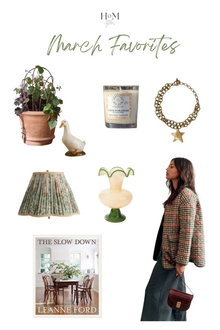 Spring decor and fashion