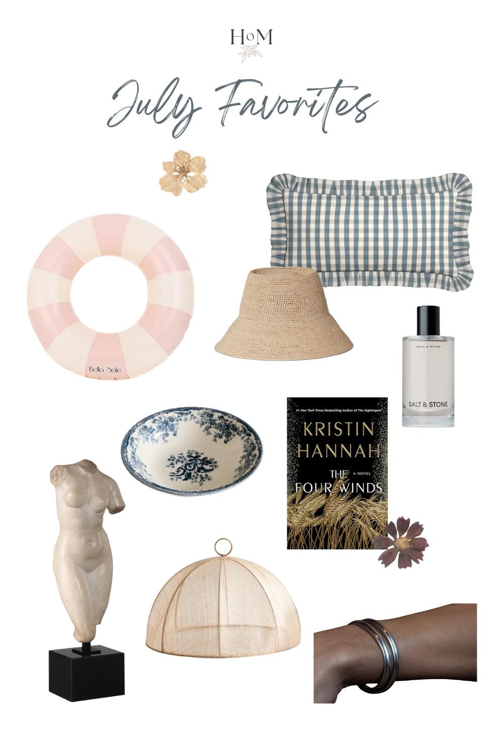 a curated list of summers favorite items