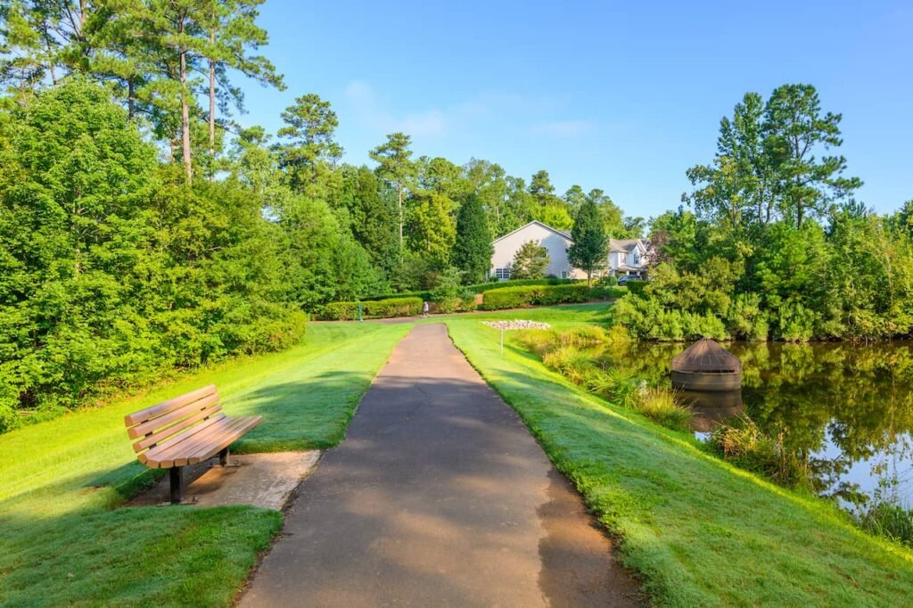 Cary walking trail - service location