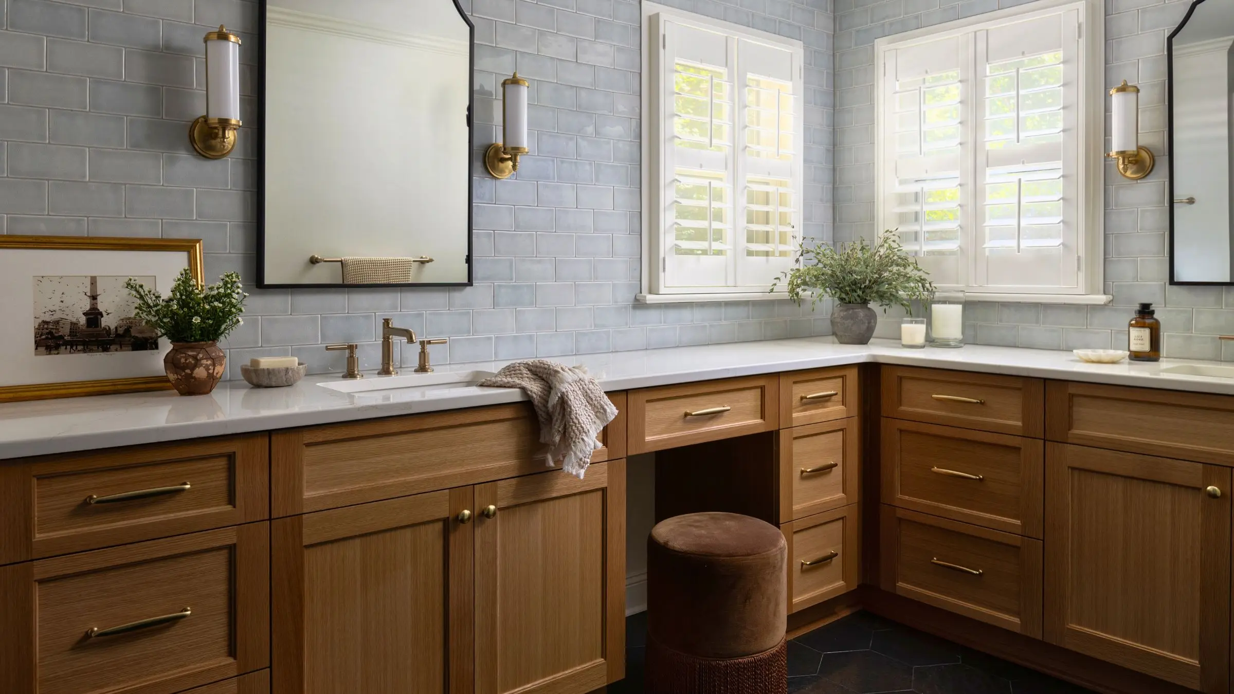 Primary bathroom interior design Cary NC - House of Maevie