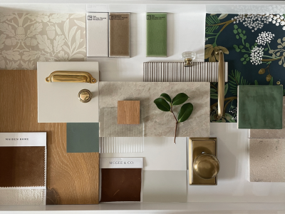 Interior Design Material Board